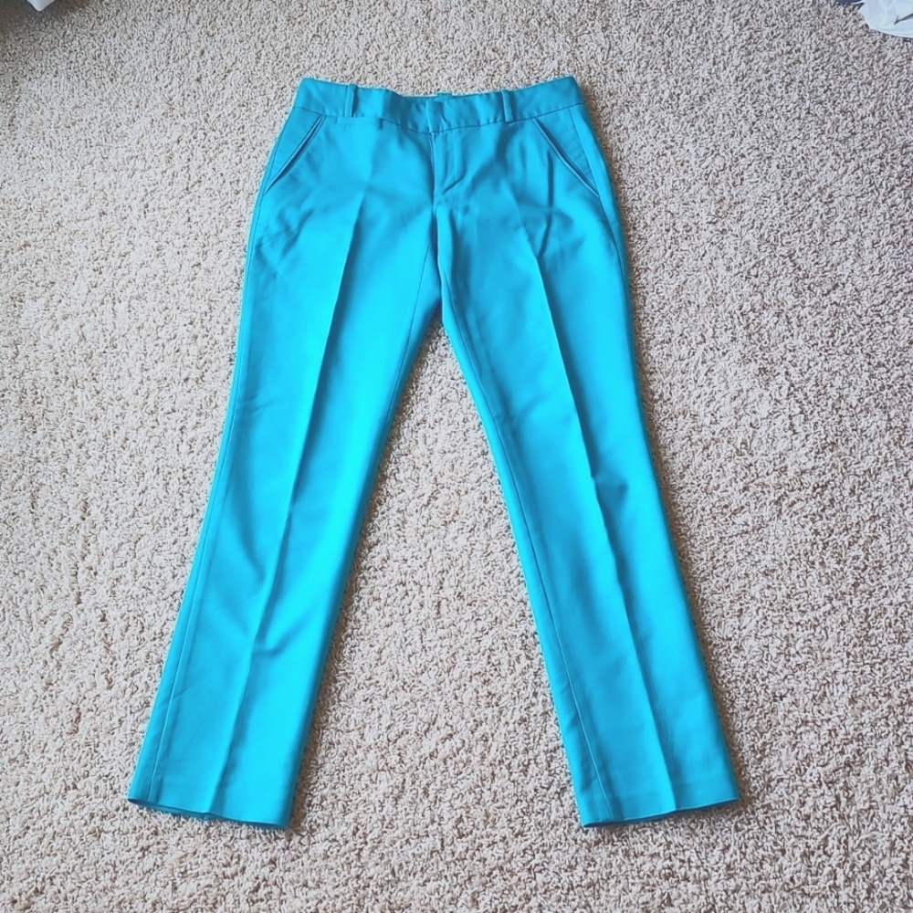 Turquoise Calvin Klein dress pants size 6
